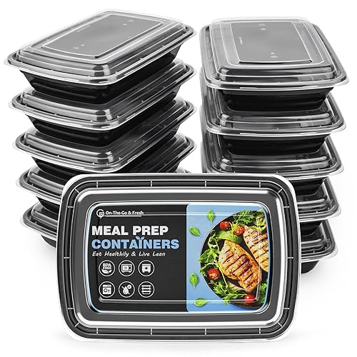 Meal prep containers with freezer labels
